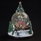 Roman 9.25" LED Lighted Cabin Christmas Musical Snow Globe